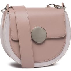 Torebka JENNY FAIRY - RX0443 Pink. Różowe listonoszki damskie Jenny Fairy, bez wzorów, ze skóry ekologicznej, bez dodatków. Za 89,99 zł.