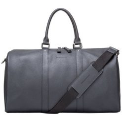 Smith & Canova Męska Torba Szary. Szare torby męskie skórzane marki Smith & Canova, bez wzorów. Za 750,00 zł.