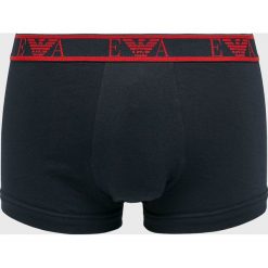 Emporio Armani - Bokserki (3 pack). Niebieskie bokserki męskie Emporio Armani, bez wzorów, z elastanu. W wyprzedaży za 179,90 zł.