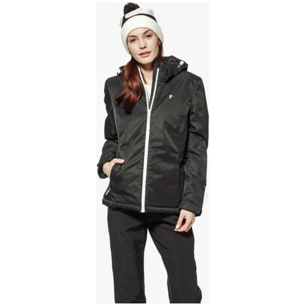 Feewear Kurtka Frozen , czarny, rozmiar XL. Czarne kurtki damskie Feewear, na zimę, s, bez wzorów, z poliesteru, klasyczne, bez kaptura. W wyprzedaży za 199,99 zł.