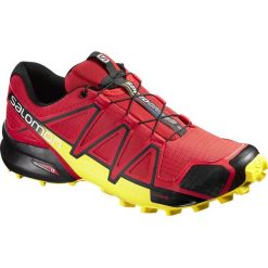 Buty sportowe męskie: Salomon Buty męskie SPEEDCROSS 4 Radiant Red/Black/Corona Yellow r. 43 1/3 (381154)