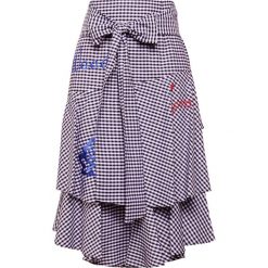 Spódniczki: The Editor VICHY SKIRT Spódnica trapezowa white/black