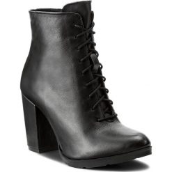 Botki SERGIO BARDI - Aurigo FW127278817AF 101. Czarne bez kategorii marki Sergio Bardi, ze skóry, na obcasie. W wyprzedaży za 239,00 zł.