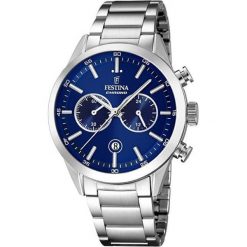 Festina Timeless Chronograph 16826/B. Niebieskie zegarki męskie Festina. W wyprzedaży za 526,00 zł.