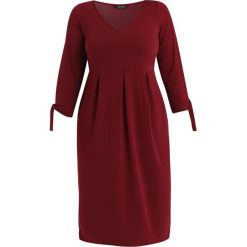 Sukienki hiszpanki: Evans EYELET POCKET DRESS Sukienka z dżerseju dark plum