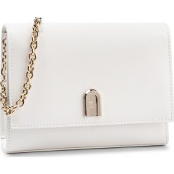 Torebka FURLA - 1927 1048476 B BAFL ARE Talco h. Białe torebki klasyczne damskie Furla, bez wzorów, ze skóry, wizytowe, bez dodatków. Za 989,00 zł.