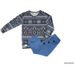 BUGZY Zestaw bluza arctic + Spodnie jeans. Szare bluzy chłopięce marki Pakamera, na zimę, z jeansu, z długim rękawem, długie. Za 119,00 zł.
