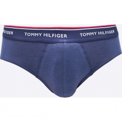 Tommy Hilfiger - Slipy (3-pack). Czarne slipy męskie marki TOMMY HILFIGER, z bawełny. Za 189,90 zł.