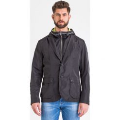 KURTKA Armani exchange. Czarne płaszcze męskie Armani Exchange, m, bez wzorów, bez kaptura. Za 1007,10 zł.