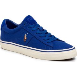 Tenisówki LAUREN RALPH LAUREN - Sayer 816749369004 Blue. Niebieskie półbuty męskie Lauren Ralph Lauren, na co dzień, bez wzorów, z gumy, klasyczne, bez zapięcia. Za 349,00 zł.