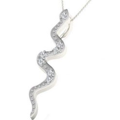 Srebrny naszyjnik z diamentami - dł. 40 cm. Szare naszyjniki damskie Vittoria Jewels, z diamentem, srebrne. W wyprzedaży za 155,95 zł.