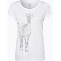 T-shirty damskie: Marc Cain Collections – T-shirt damski, beżowy