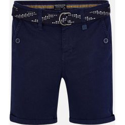 Mayoral - Szorty dziecięce 128-172 cm. Niebieskie spodenki chłopięce Mayoral, w paski, z elastanu, casualowe. Za 129,90 zł.