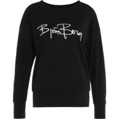 Bluzki damskie: Björn Borg SIGNATURE CREW Bluzka z długim rękawem black beauty