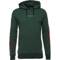 Bejsbolówki męskie: Criminal Damage PETAL HOOD Bluza z kapturem olive/multi