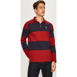 Izod - Bluza. Bluzy męskie IZOD, s, bez wzorów, z bawełny, bez kołnierzyka, z krótkim rękawem, krótkie, bez kaptura. W wyprzedaży za 139,90 zł.