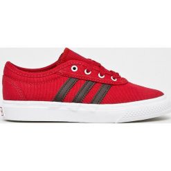 Adidas Originals - Tenisówki dziecięce Adi-Ease. Czerwone trampki chłopięce adidas Originals, bez wzorów, z gumy, z okrągłym noskiem, na sznurówki. W wyprzedaży za 99,90 zł.