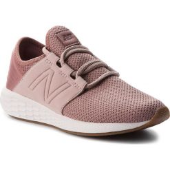 Buty NEW BALANCE - WCRUZNA2 Różowy. Różowe buty damskie do biegania marki New Balance, ze skóry. W wyprzedaży za 269,00 zł.