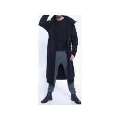 BIG BLACK PINGUIN MAN. Czarne płaszcze męskie Unknown style, bez wzorów, z bawełny, długie. Za 980,00 zł.
