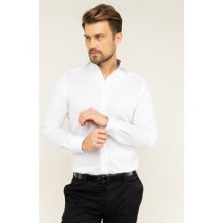 Koszula Eton 100000345. Białe koszule męskie Eton, m, bez wzorów, z bawełny, biznesowe, bez kołnierzyka, bez rękawów. W wyprzedaży za 509,00 zł.
