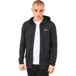 Bejsbolówki męskie: Under Armour Bluza męska Threadborne Siro Fitted Full Zip Hoodie czarna r.S (1290301-001)