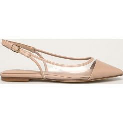 Aldo - Baleriny. Baleriny damskie ALDO, bez wzorów, z gumy, bez obcasa, na obcasie. Za 189,90 zł.