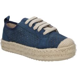 Espadryle na platformie Casu C6093. Szare espadryle damskie Casu, na platformie. Za 49,99 zł.
