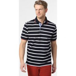 Andrew James Sailing - Męska koszulka polo, niebieski. Niebieskie koszulki męskie Andrew James Sailing, xxl, w paski, z bawełny, klasyczne, polo, bez rękawów. Za 149,95 zł.