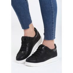 Czarne Buty Sportowe Get Like Me. Czarne buty sportowe damskie marki Born2be, z materiału. Za 79,99 zł.