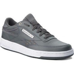Buty Reebok - Revenge Plus Mu CN4889 Stealth/Banana/White. Szare sneakersy męskie Reebok, na co dzień, bez wzorów, ze skóry, bez zapięcia. W wyprzedaży za 269,00 zł.