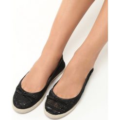 Tomsy damskie: Czarne Espadryle Sweet Symphony