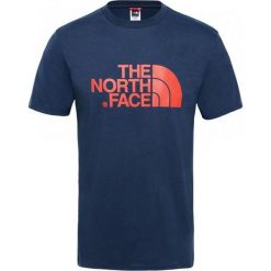 The North Face Koszulka Męska M S/S Easy Tee Urban Navy/Fiery Red L. Czerwone koszulki męskie The North Face, s, z nadrukiem, z bawełny, sportowe, z okrągłym kołnierzem, z krótkim rękawem, krótkie. Za 129,00 zł.