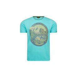 T-shirty z krótkim rękawem Pme Legend Play Lw Tee Turqoise. Niebieskie t-shirty męskie Pme Legend, xl, bez wzorów, bez kołnierzyka, krótkie. Za 126,19 zł.