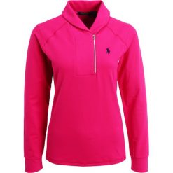 Polo Ralph Lauren Golf EXTREME Bluzka z długim rękawem brilliant magenta. Czerwone topy sportowe damskie marki Polo Ralph Lauren Golf, s, z elastanu, sportowe, z golfem, z długim rękawem. W wyprzedaży za 415,20 zł.