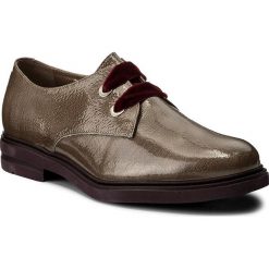 Oxfordy ANN MEX - 8349 03LN Beż. Pomarańczowe jazzówki damskie marki Ann Mex, na płaskiej podeszwie. W wyprzedaży za 229,00 zł.