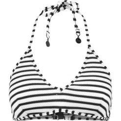 Polo Ralph Lauren MOLD CUP LOGO HOOK BACK Góra od bikini black/white. Czarne bikini Polo Ralph Lauren. Za 379,00 zł.