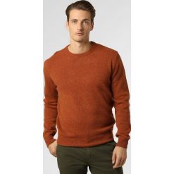 Andrew James - Sweter męski, pomarańczowy. Pomarańczowe swetry męskie Andrew James, xl, bez wzorów, z wełny, bez kołnierzyka, bez kaptura. Za 179,95 zł.