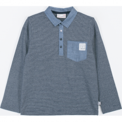 Koszulka. Niebieskie t-shirty chłopięce BREAK THE RULES, bez wzorów, z długim rękawem. Za 55,90 zł.