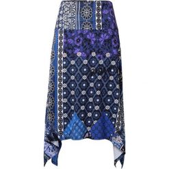 Desigual Spódnica damska Fal Katherine Navy 19SWFK14 5000 (rozmiar S). Niebieskie spódniczki damskie Desigual, s, bez wzorów. W wyprzedaży za 135,00 zł.