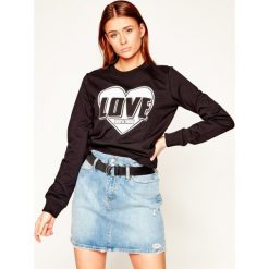 Bluza LOVE MOSCHINO W630212E 2124. Różowe bluzy damskie Love Moschino, bez wzorów, z elastanu, bez rękawów, bez kaptura. W wyprzedaży za 509,00 zł.