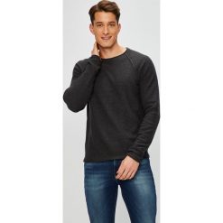 Review - Sweter. Szare swetry męskie Review, xl, bez wzorów, z bawełny, z okrągłym kołnierzem, bez kaptura. W wyprzedaży za 79,90 zł.