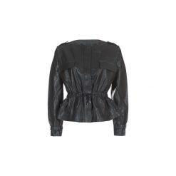 Kurtki skórzane Vero Moda VMSIMONA. Czarne kurtki damskie marki Vero Moda, s, bez wzorów, bez kaptura. Za 175,20 zł.