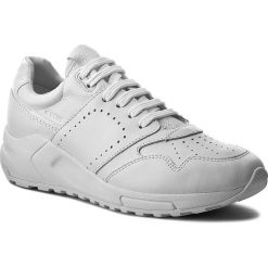 Sneakersy GEOX - D Phyteam A D724DA 00085 C1001 White. Białe półbuty damskie Geox, ze skóry ekologicznej. W wyprzedaży za 359,00 zł.