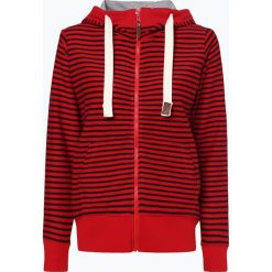 Marie Lund - Damska bluza rozpinana, czerwony. Czerwone bluzy damskie marki Marie Lund, s, w paski, bez rękawów, bez kaptura. Za 179,95 zł.