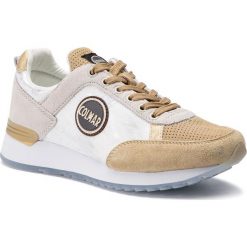 Sneakersy COLMAR - Travis Prime 114 White/Beige. Brązowe półbuty damskie Colmar, ze skóry. Za 549,99 zł.