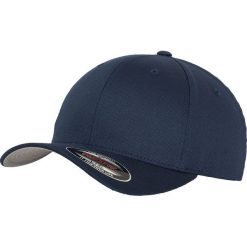 Czapki damskie: Flexfit Wooly Combed Czapka Flexcap granatowy