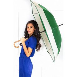 Parasol LUXURY GREEN. Zielone parasole IVET, z aplikacjami. W wyprzedaży za 49,00 zł.