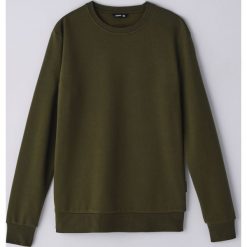 Bluza basic - Khaki. Brązowe bluzy męskie Cropp, s, bez wzorów, bez kołnierzyka, bez rękawów, bez kaptura. Za 59,99 zł.