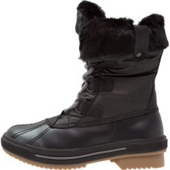 Call it Spring OLERRALIA Botki sznurowane black. Czarne buty zimowe damskie marki Call it Spring, z materiału, na sznurówki. Za 409,00 zł.