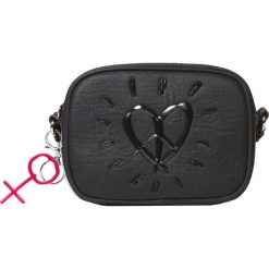 Desigual Legend Virginia Cross body bag Czarny. Czarne torebki klasyczne damskie Desigual, w paski, z materiału. Za 274,95 zł.